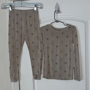 Kyte baby bamboo Kids Balloon Print pajamas set 5T